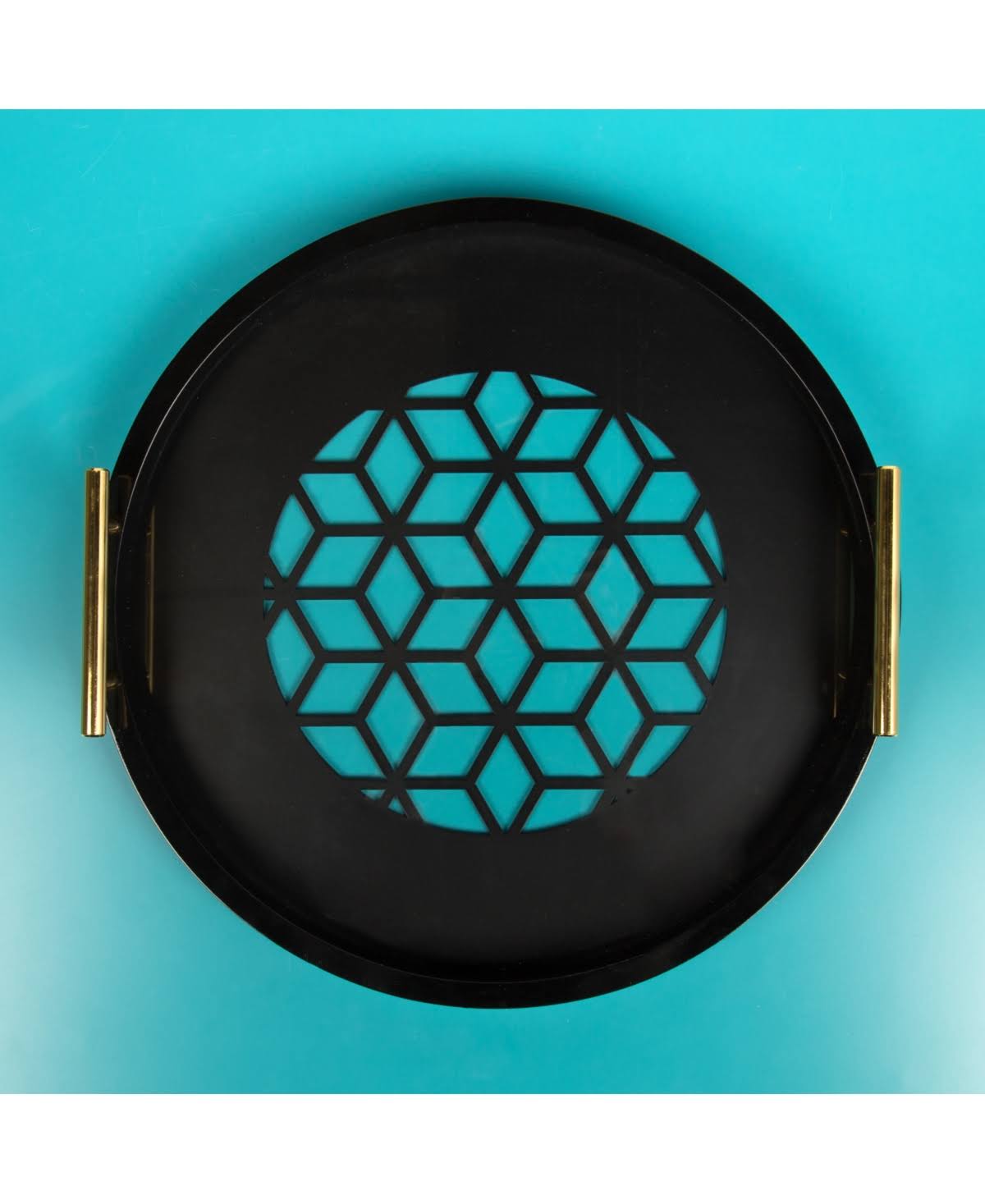 Pink Round Cut-Out Tray U497