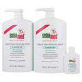 Soap Free Face and Body Wash and Travel Size Wash V5296
