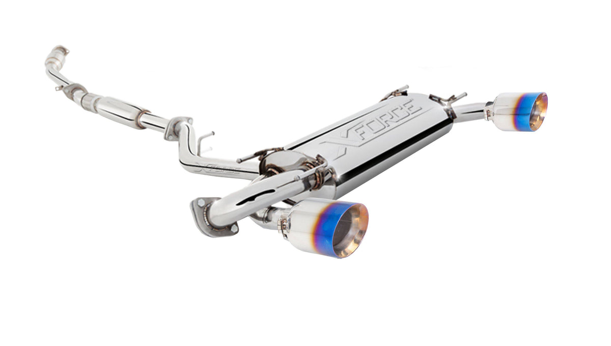 Stainless Steel 2.5 inch Cat-Back Exhaust System O9529