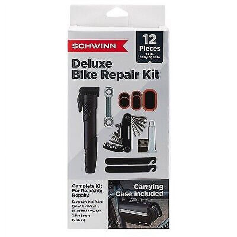 Black Bike Seat Pack with Repair Tools X960