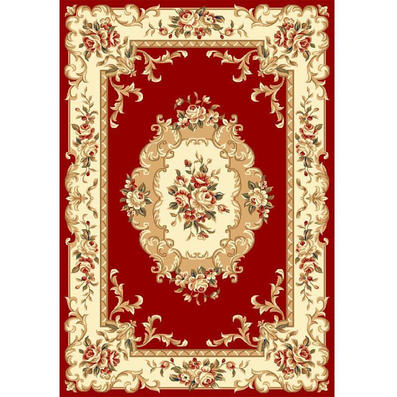 Floral Living Room Carpet T600620