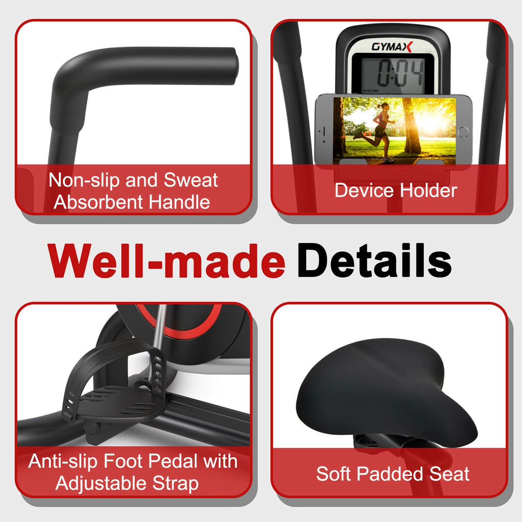 Fan Exercise Bike with LCD Display J55524