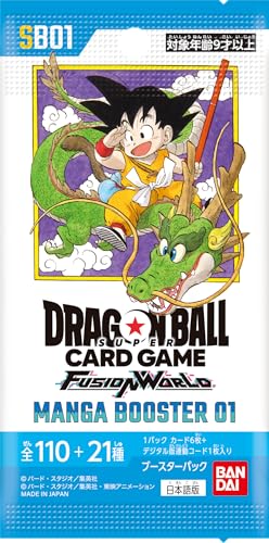 Dragon Ball Super Card Game Fusion World Manga Booster Box 24 Packs Y44587