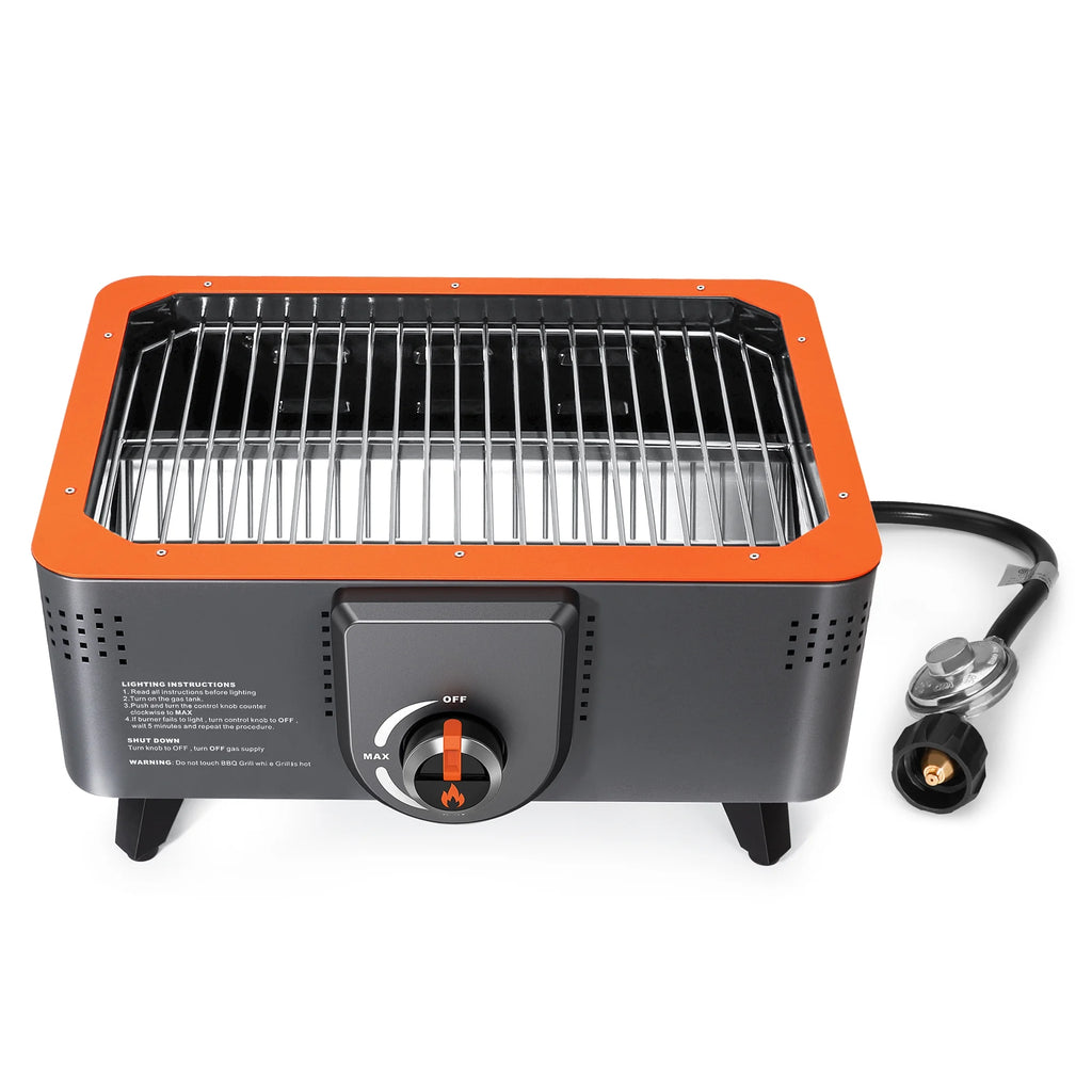 Portable Propane Grill with Gas Regulator & Adaptor C655