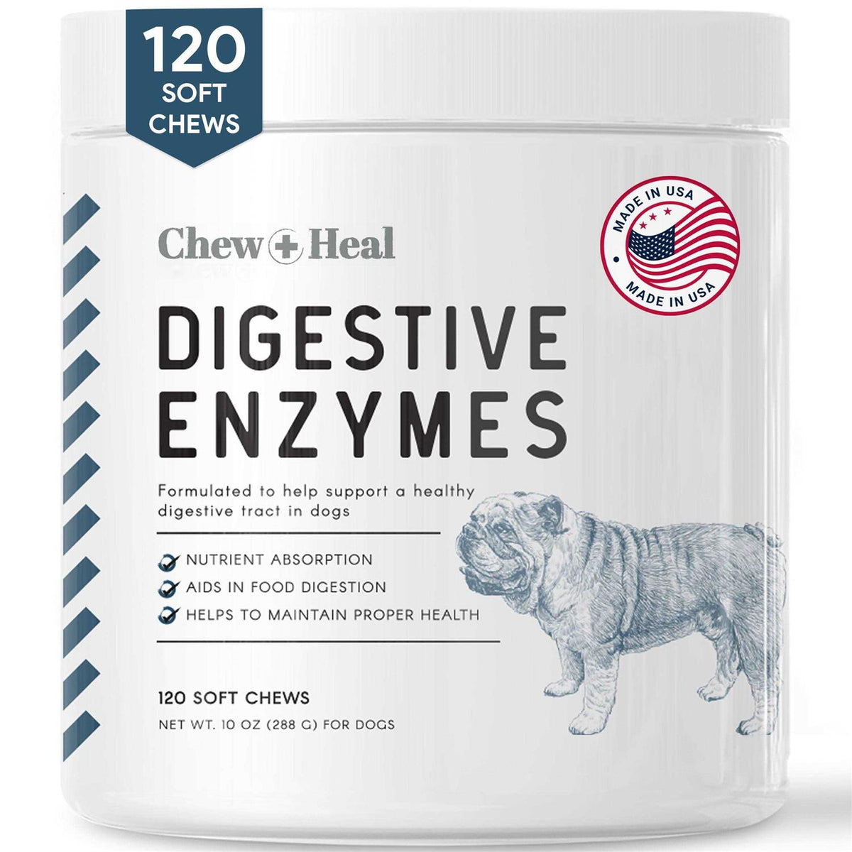 Digestive Enzymes & Probiotics Supplement for Dogs H462879