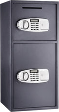 Digital Depository Safe with Keypad and 2 Manual Override Keys L252543