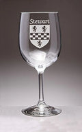 Irish Coat of Arms Wine Glasses Set of 4 B21722