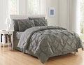 Silky Soft Bed Sheet Set with Storage Pockets King Cal King Gray S5025
