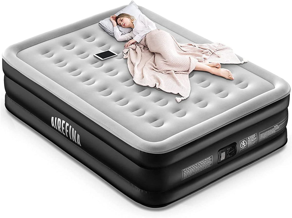 Queen Air Mattress with Built-in Electric Pump L34892