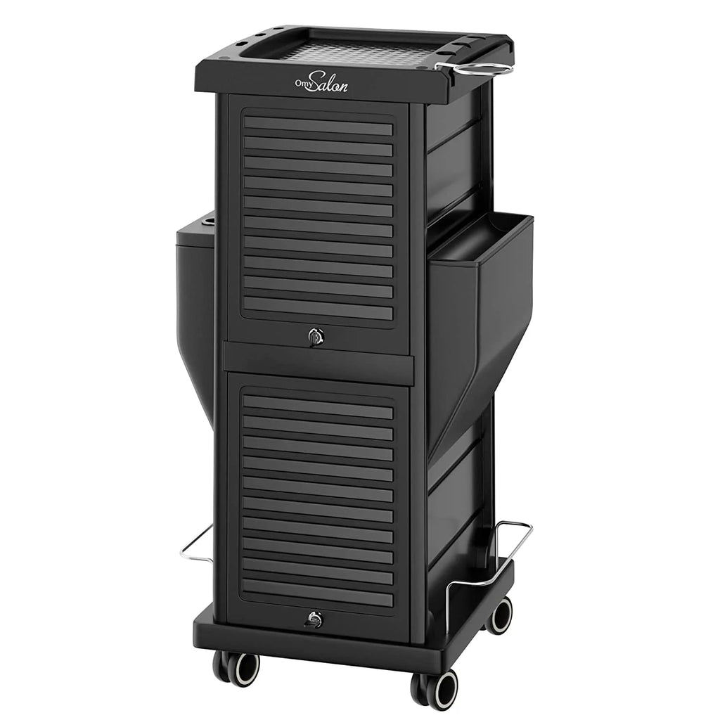 Salon Trolley with Lock 6 Drawers, Rolling Cart P4940