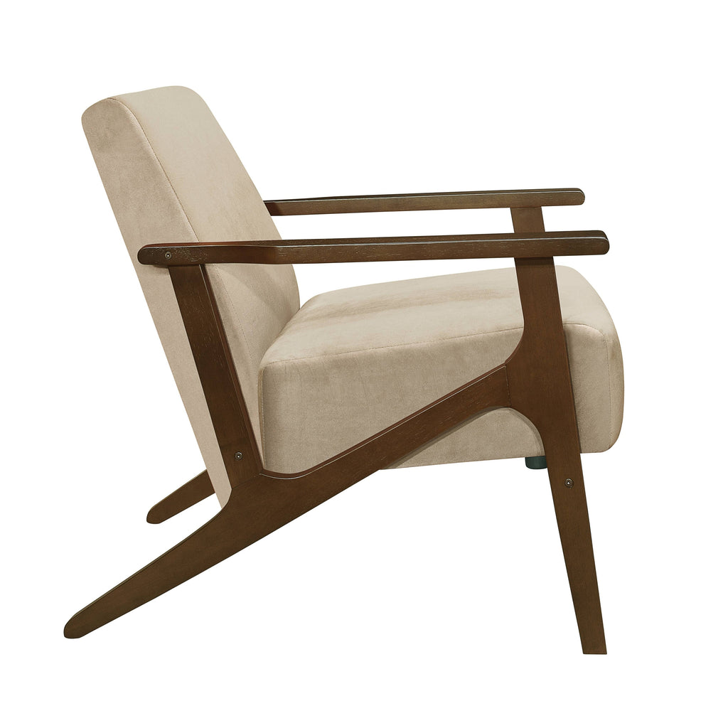 Light Brown Accent Chair S89515