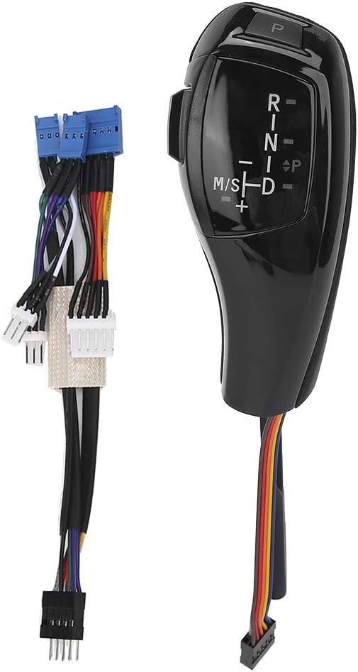 Automatic LED Gear Shift Knob Lever Retrofit Kit (Glossy Black) I5197