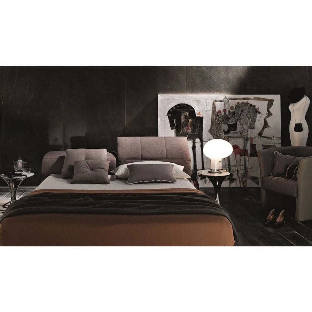 Queen Size Taupe Storage Bed K353657