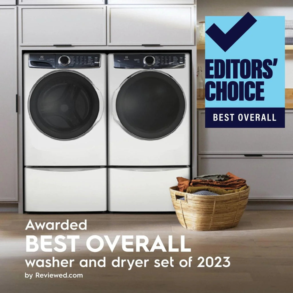 White 4.5 Cu. Ft. Front Loading Washer E6415