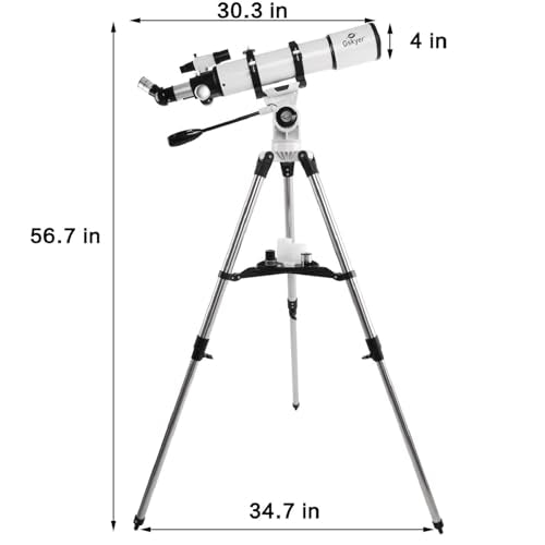 70mm Aperture 400mm Astronomical Refracting Telescope with Carry Bag F47750