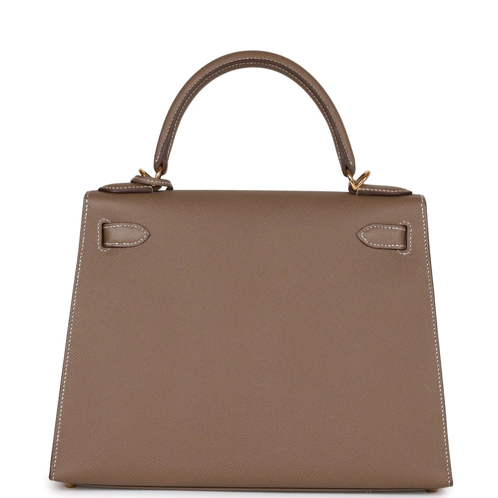 Kelly 28 Etoupe Epsom Handbag X943857