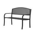 Weatherproof Anti-Rust Wrought Iron Outdoor Garden Bench M312613