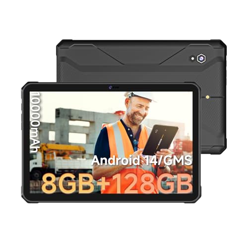 10.95 inch Android 14 Rugged Tablet 8GB+128GB IP68 Waterproof V956064