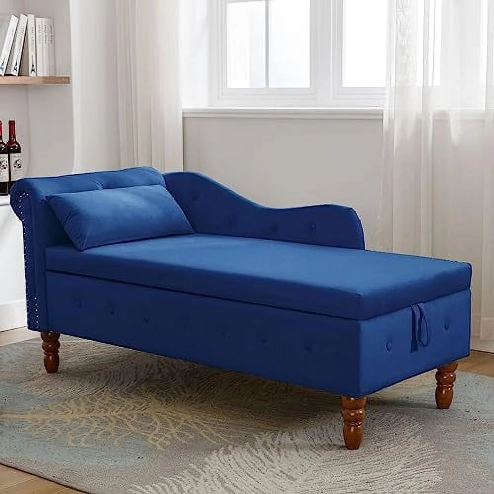 Pink Velvet Button Tufted Bench I942