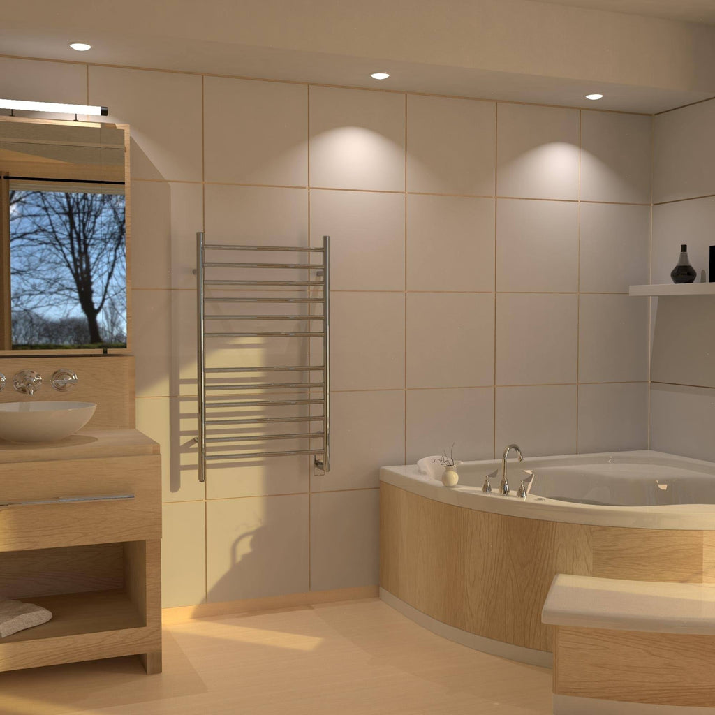 Polished Stainless Curved Towel Warmer X70927
