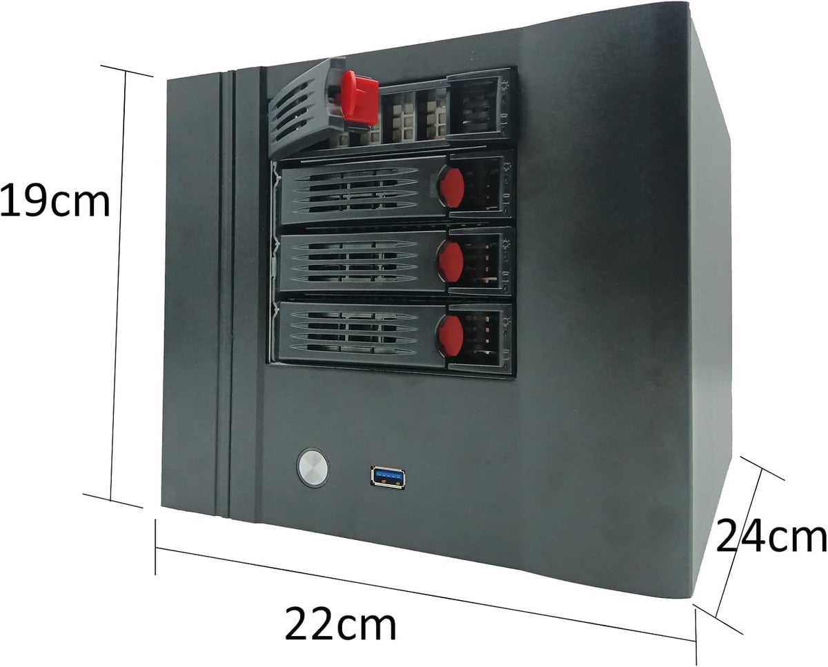 4 Bay NAS Case with Hot Swap Backplane N85652