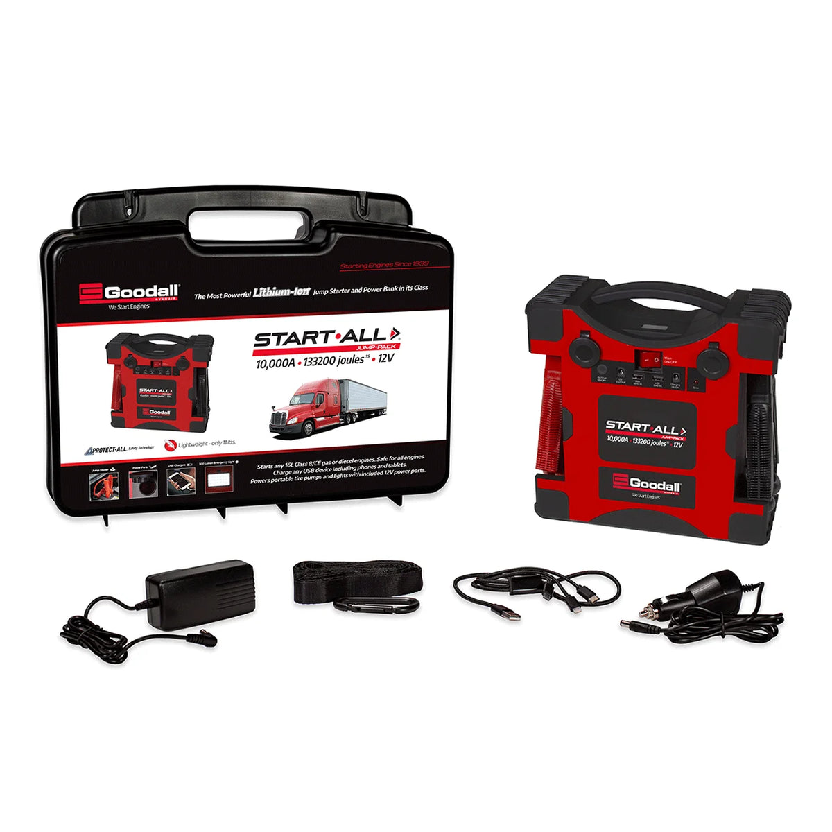 12V 10000 Amp Corded Jump Pack A265