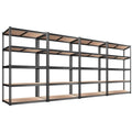 5 Tier Heavy Duty Adjustable Metal Storage Shelves Z3702
