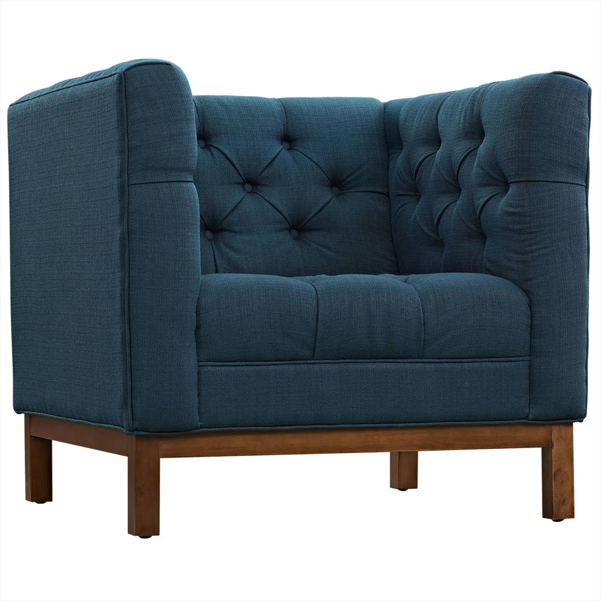 Azure Fabric Armchair B1632