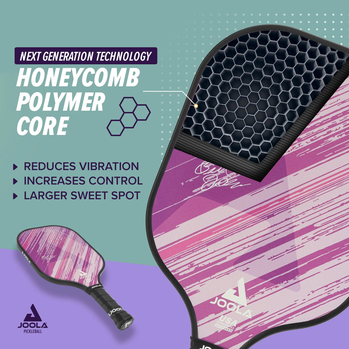 Fiberglass Pickleball Paddle D54823