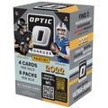 2022 Donruss Optic Football Trading Card Blaster Box (6 Packs, 3 Rated Rookies Red Hyper Parallels) A65696