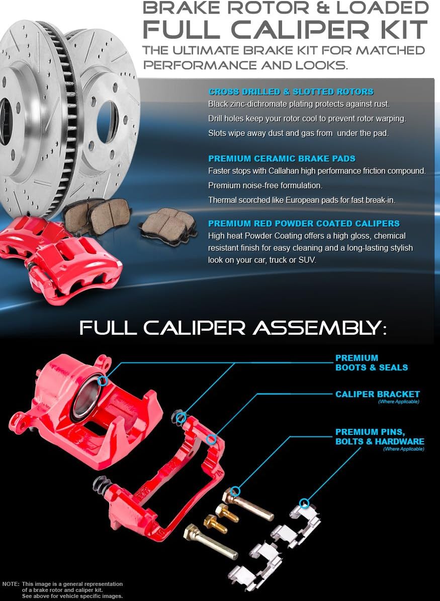 Brake Disc Rotors + Metallic Brake Pads P832248