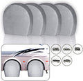 Set of 4 Extra Thick 5-ply Waterproof UV Coating Tire Covers S158564