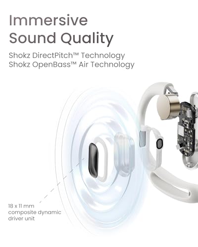 Black Open-Ear True Wireless Earbuds I285642