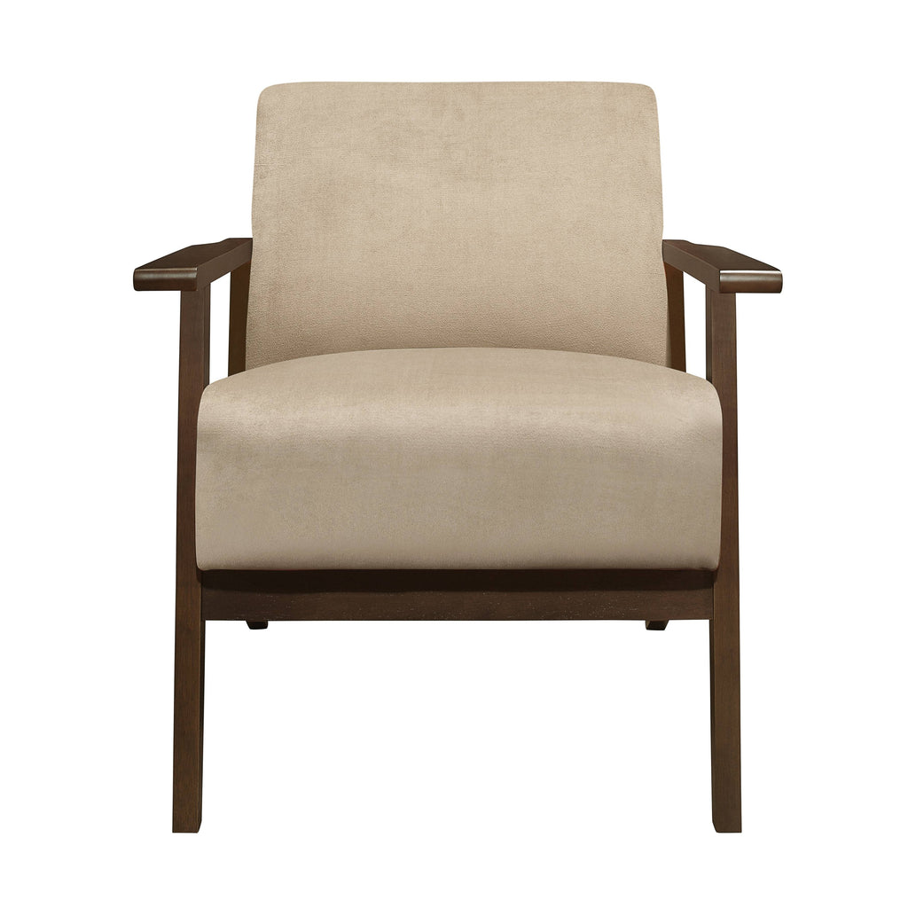 Light Brown Accent Chair S89515