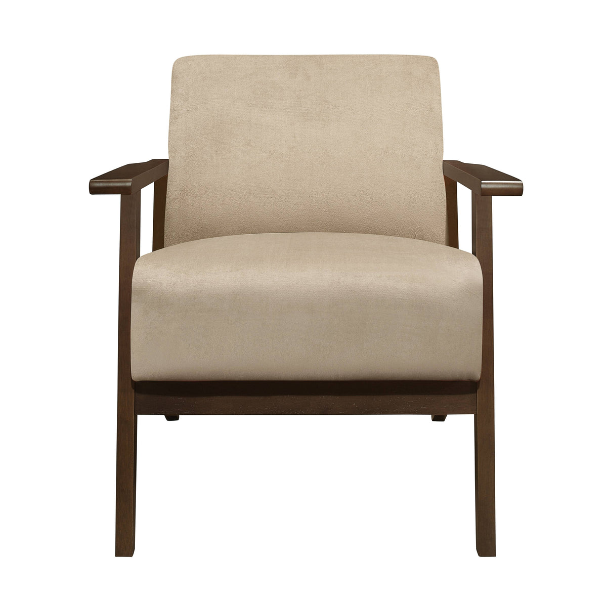Light Brown Accent Chair S89515