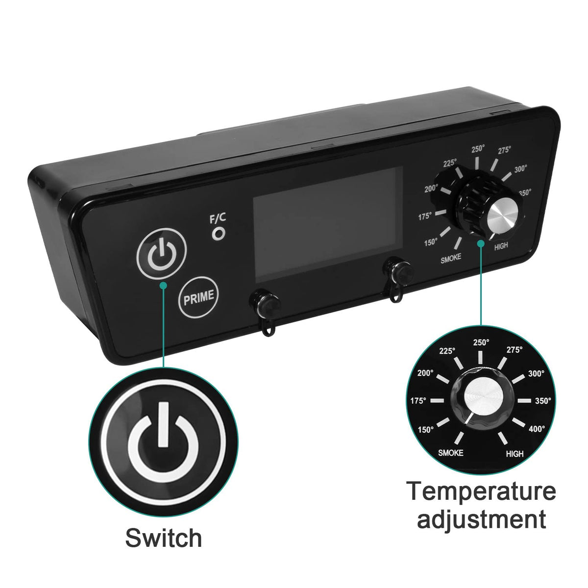 Digital Thermostat Controller Board Kit with LCD Display D67176