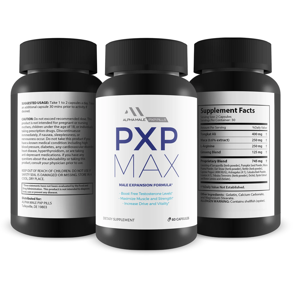 Male Expansion Formula Pills with L-Arginine, 30 Servings G5795