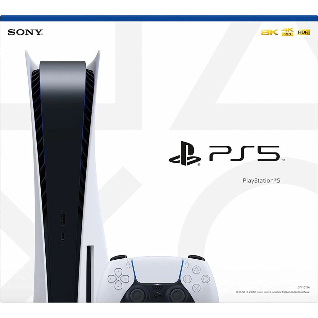 825GB Disc Console with Wireless Controller and Dual Charger Dock Z9707