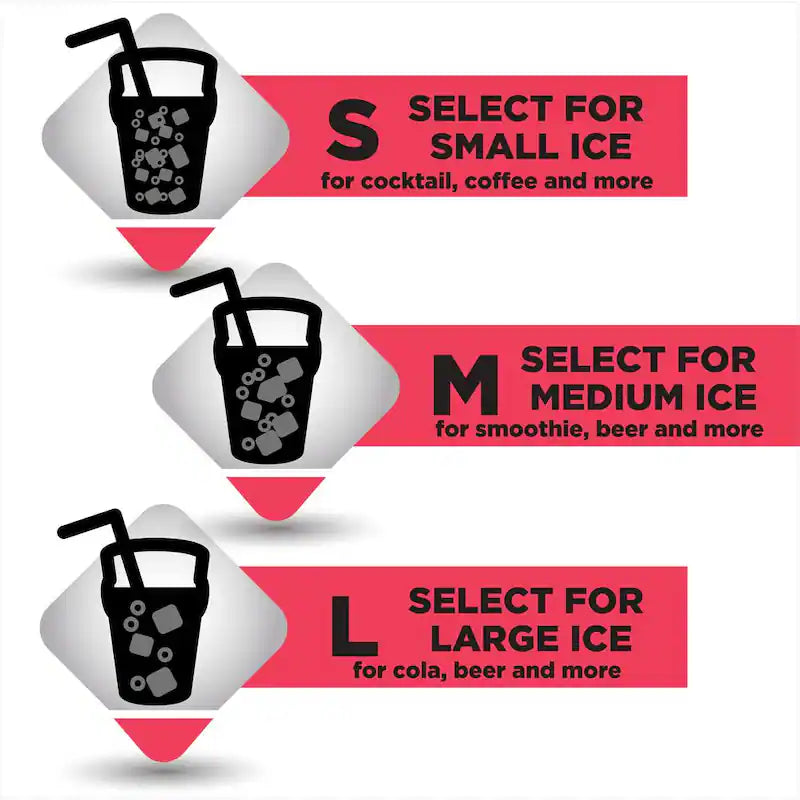 48 lb. Freestanding Stainless Steel Ice Maker Z9466