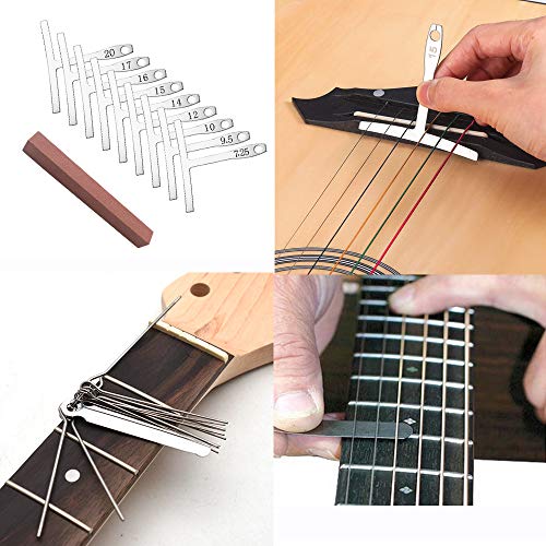 72 PCS Guitar Repairing Maintenance Tool Kit with Strings Picks F52916