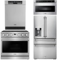 36 Gas Range, Refrigerator, Dishwasher and Microwave V2997