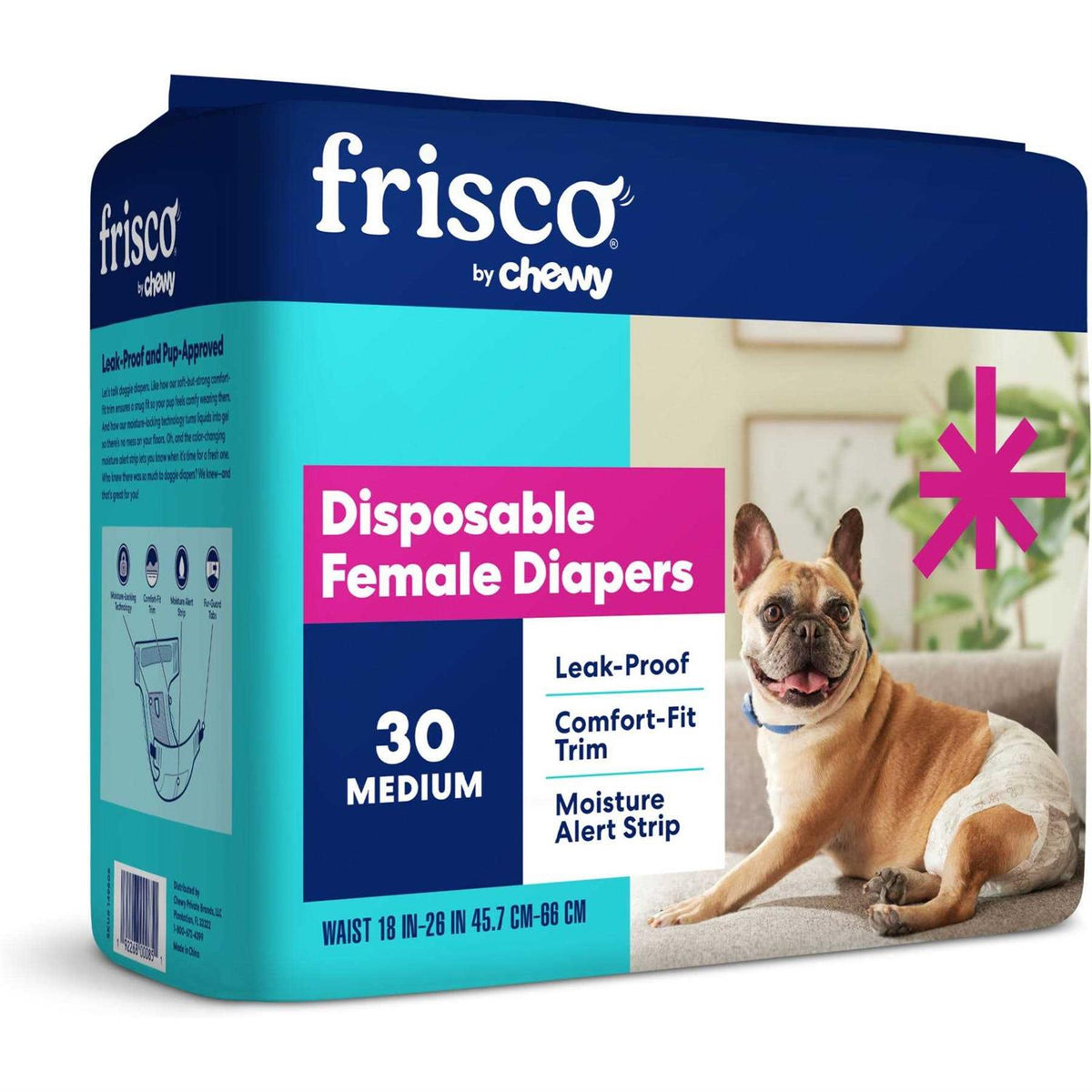 Disposable Female Dog Diapers W2072