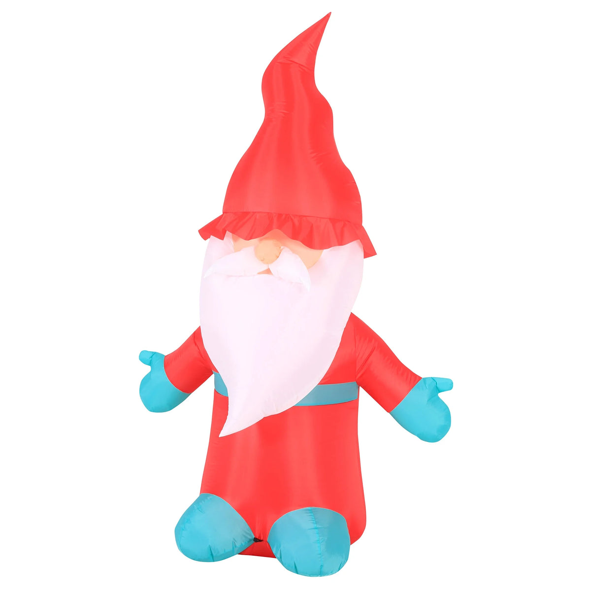 Red Inflatable Christmas Gnome 6 FT T5616