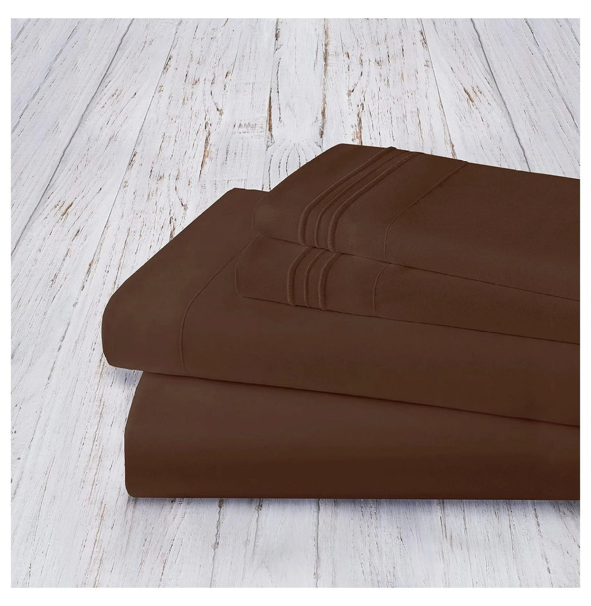 King 4 Piece Sheet Set with Pillowcases, Deep Pocket R272