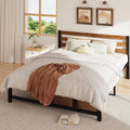 Queen Platform Bed Frame with Headboard K9181