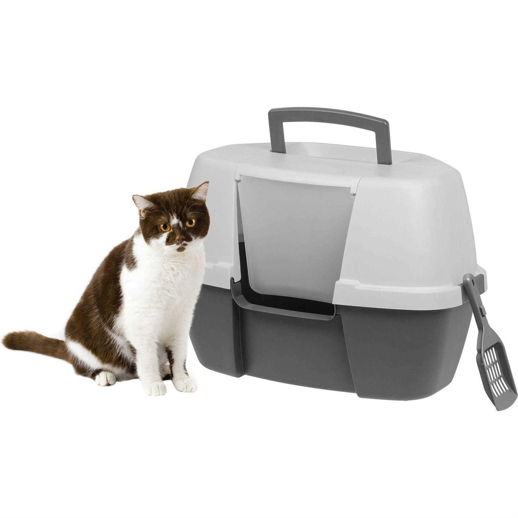Hooded Cat Litter Box with Scoop G245084