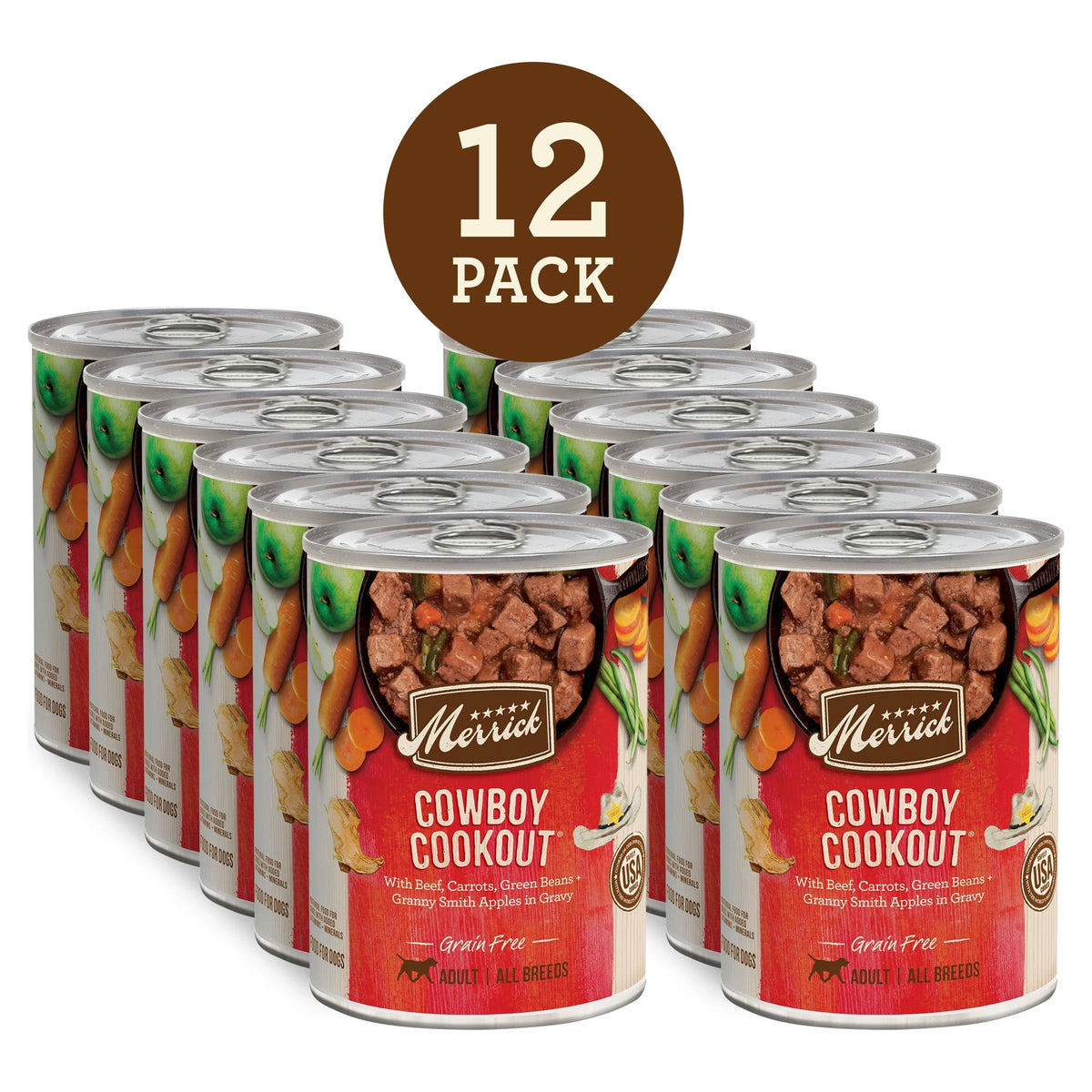 Grain Free Wet Dog Food 12.7 oz Cans E424094