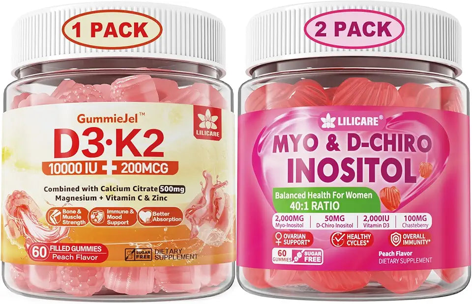 Vitamin D3 K2 Gummies & Inositol Gummies Z876647