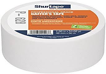 White Gaffers Tape 48mm x 50m Case of 24 Rolls V35494