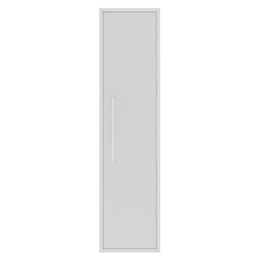 White oak Wood Column Cabinet Y156
